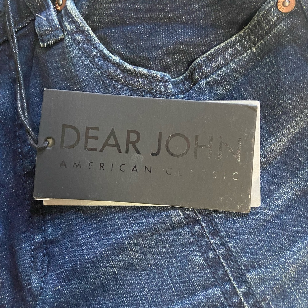 Dear John Sz 27 Women’s Dark Indigo Flare Jeans - Picture 5 of 12